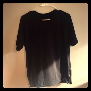 The Narrows Black Zip Up Tee